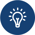 Idea lightbulb icon