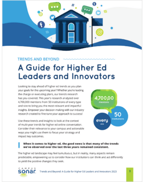Trends and Beyond: A Guide for Higher Ed Leaders and Innovators